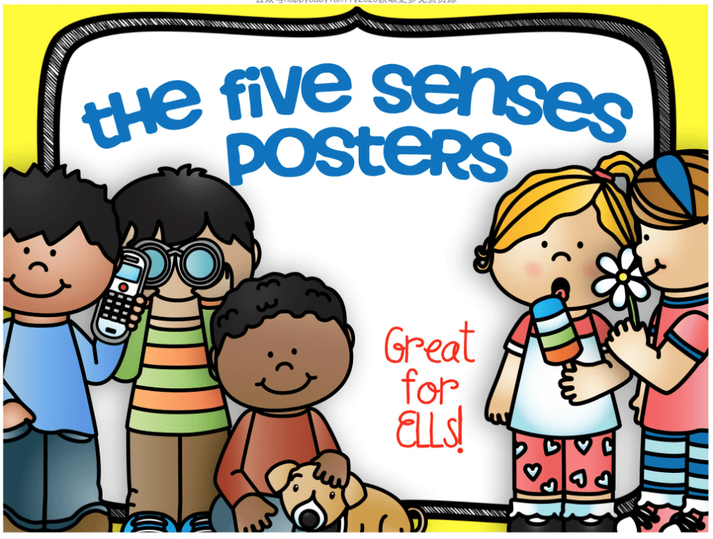 five senses五感学习素材包百度 网盘下载