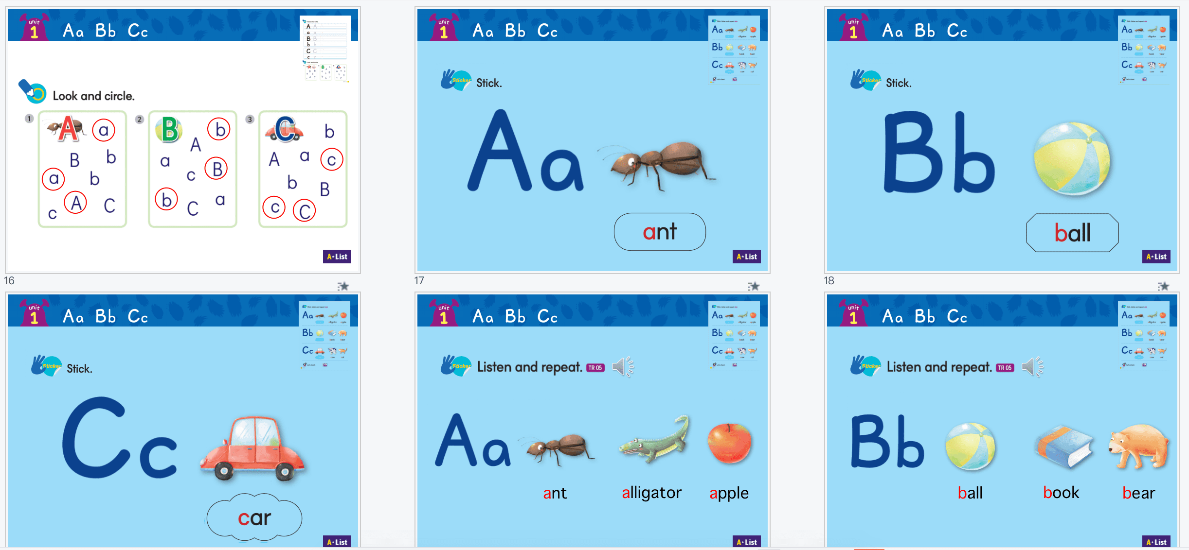 怪兽自然拼读 Phonics Monster最全资料1-4册 英语自然拼读课件PPT国际音标互动教材教学资源单元测试音频 ET25109-第13张-教英语教材
