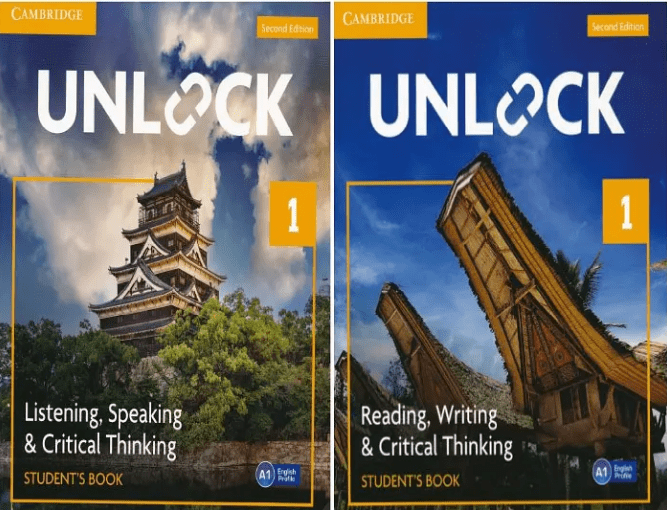 剑桥英语unlock1-4教材 听说读写音视频PDF 百度网盘下载