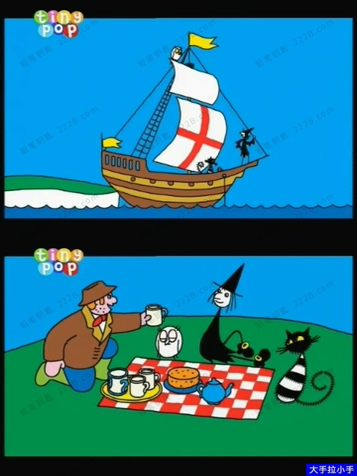 轻松有趣英音动画片《女巫麦格和小猫莫格Megand Mog》1-4季48集英文版英语启蒙动画 百度云网盘下载EA10186-第3张-英语动画-贝贝鼠启蒙 轻松有趣英音动画片《女巫麦格和小猫莫格Megand Mog》1-4季48集英文版英语启蒙动画 百度云网盘下载EA10186-第3张-英语动画