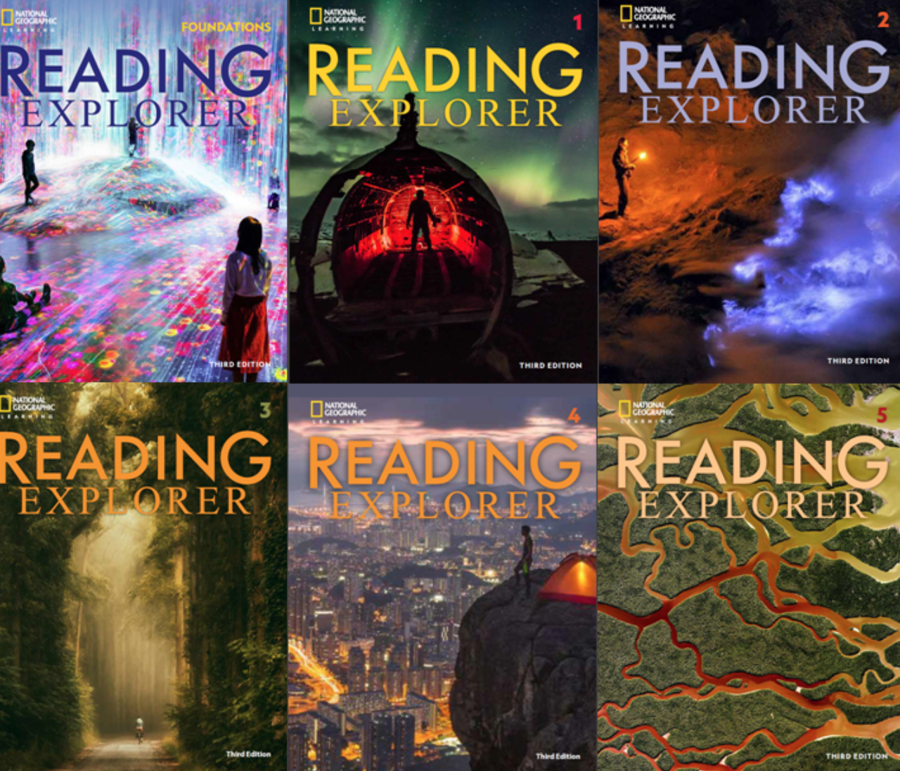 【第3版】美国国家地理英语阅读教材Reading Explorer第三版 全套6级 PDF+音频+视频+白板软件  系统教授多元阅读技巧和策略 百度网盘下载ET29885