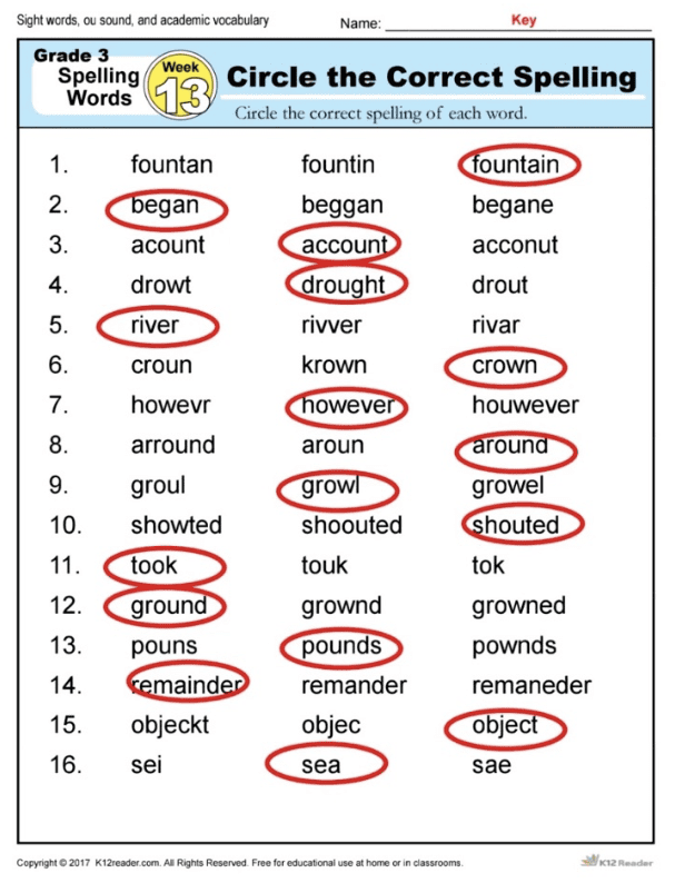 单词叠加记忆教材《Spelling Words》1-5级PDF~轻松通关3000个单词EW30378-第10张-做英语练习-贝贝鼠启蒙 单词叠加记忆教材《Spelling Words》1-5级PDF~轻松通关3000个单词EW30378-第10张-做英语练习