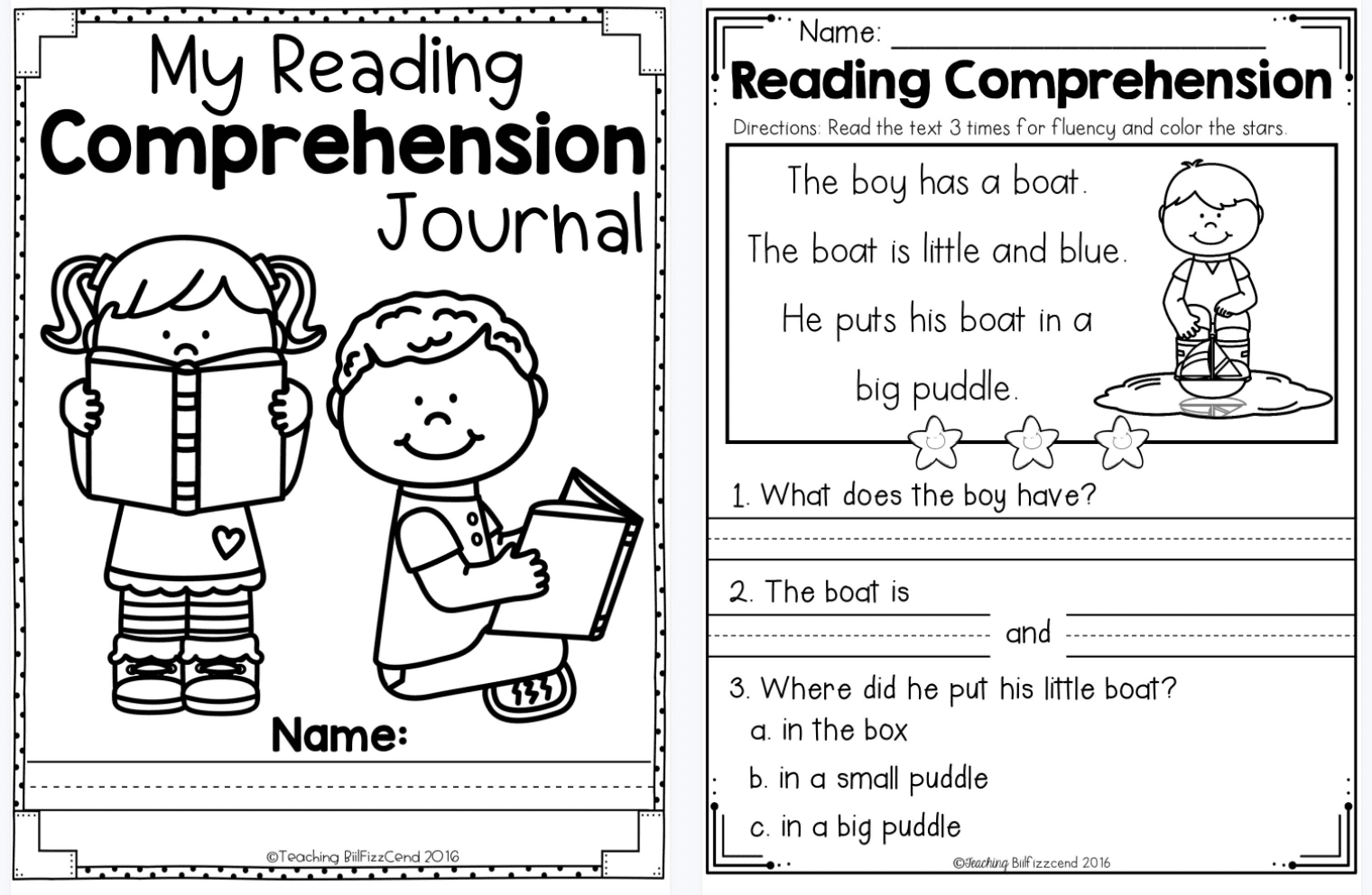 《Kindergarten Reading Comprehension》四季英文作业纸练习册PDF 百度云网盘下载 EW30591-第3张-做英语练习