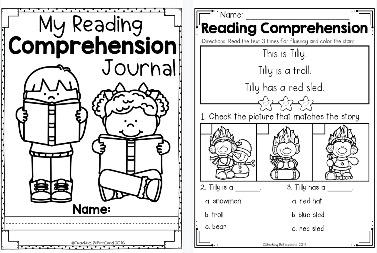 《Kindergarten Reading Comprehension》四季英文作业纸练习册PDF 百度云网盘下载 EW30591-第10张-做英语练习