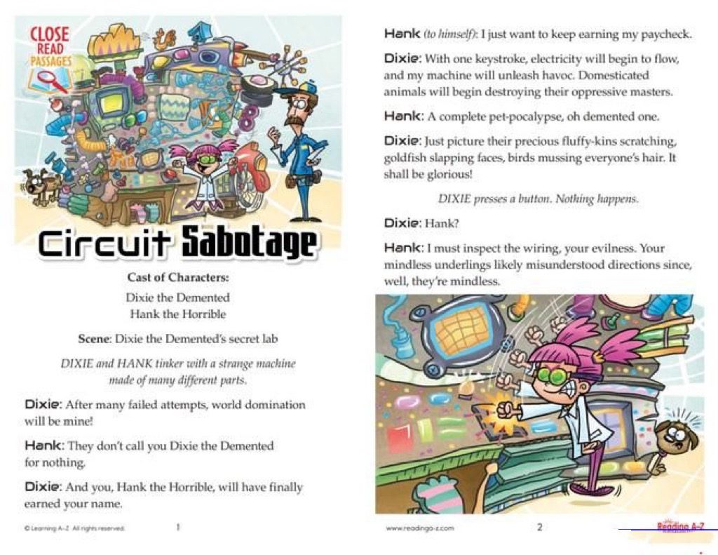 让英语阅读飞跃的法宝《Raz Close Read》300+篇精品阅读资源包附阅读指导答题卡 百度云网盘下载 ET31136-第4张-教英语教材