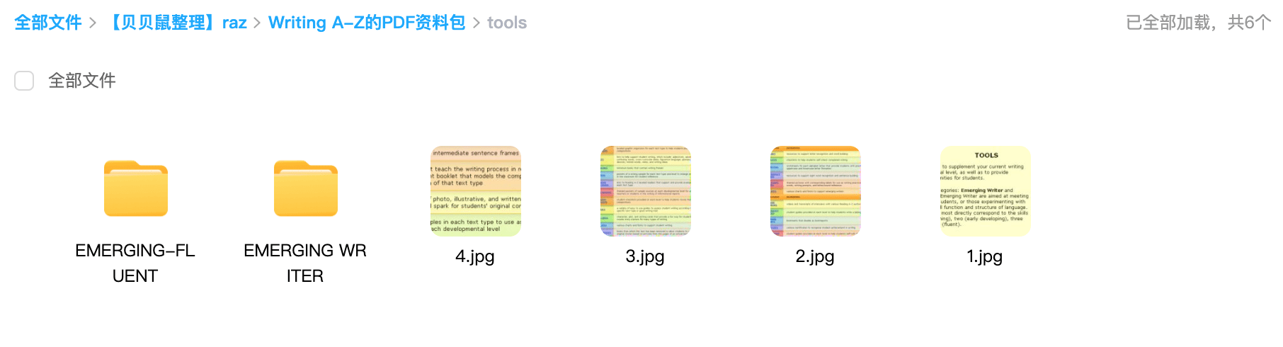 《Writing A-Z》全套资料下载 PDF+图片共900多个文件 适合英语从业者使用 百度云网盘 ET31149-第6张-教英语教材-贝贝鼠启蒙 《Writing A-Z》全套资料下载 PDF+图片共900多个文件 适合英语从业者使用 百度云网盘 ET31149-第6张-教英语教材