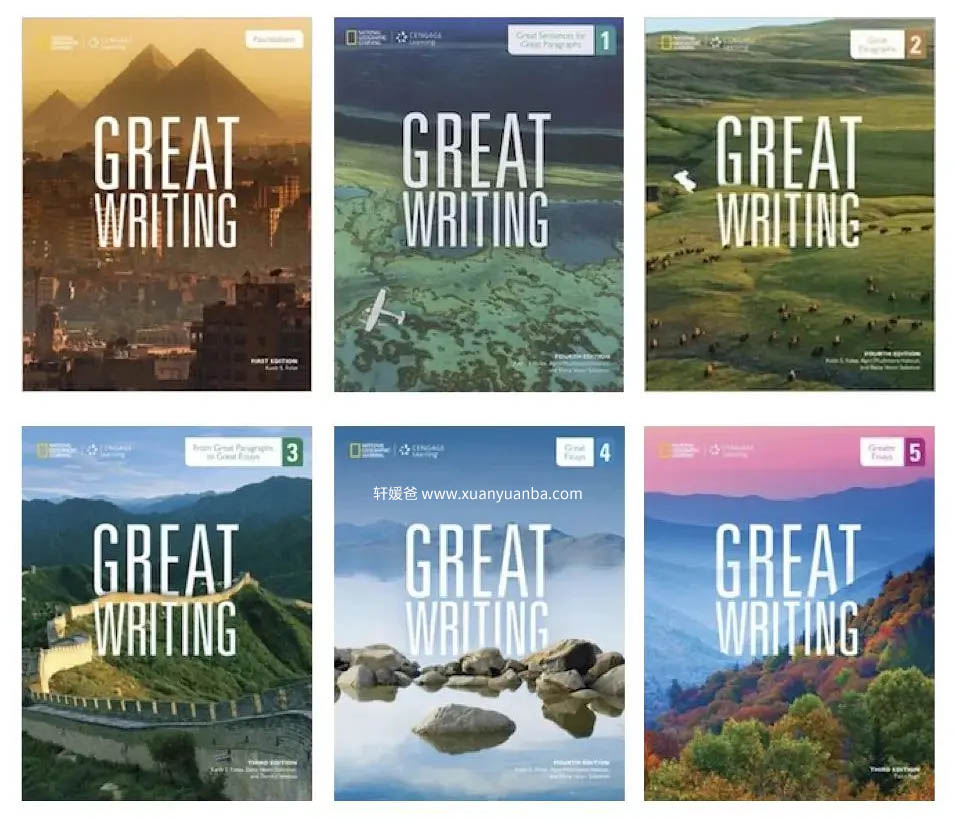 【第四版】《Great Writing写作教材Foundation-Level5》国家地理 学生教师用书 答案 PDF 软件 百度云网盘下载  ET31399