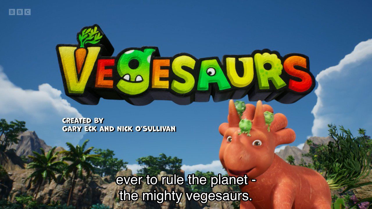 BBC最新动画片 Vegesaurs 18集英文高清MP4 外挂英文字幕 百度网盘下载 EA31551