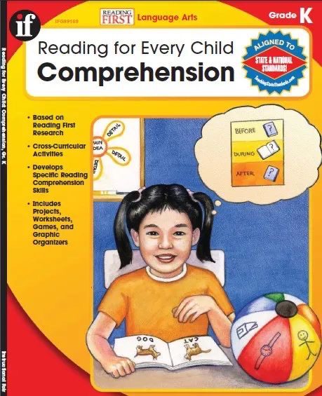 《Reading for Every Child Comprehension》K-5全6册英文阅读理解练习册PDF EW31989