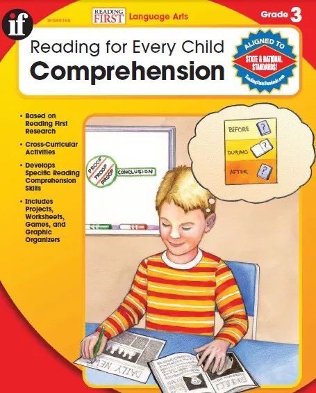 《Reading for Every Child Comprehension》K-5全6册英文阅读理解练习册PDF EW31989-第4张-做英语练习