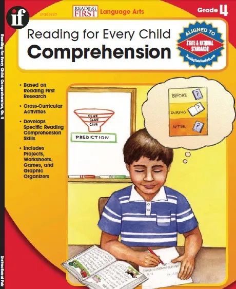 《Reading for Every Child Comprehension》K-5全6册英文阅读理解练习册PDF EW31989-第5张-做英语练习