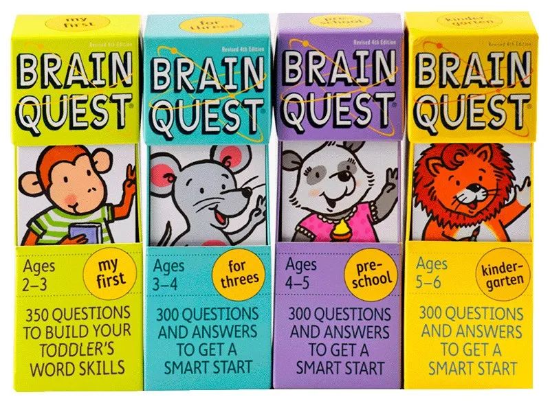 英语启蒙《大脑任务 Brain Quest 》PDF+音频+外教视频!百度网盘  EW32083