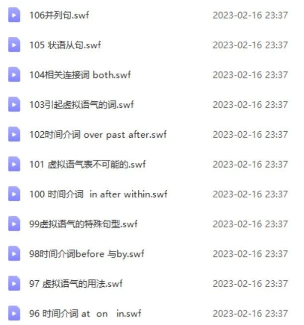 139节英语语法动画课 ，轻松吃透语法知识，中小学生都适用！EC32093-第10张-听英语课程