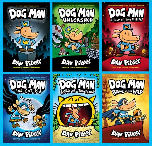 火爆全球漫画《DOG MAN神探狗狗》1-8册  PDF+音频 高清可打印 电子版绘本百度网盘 EB32681