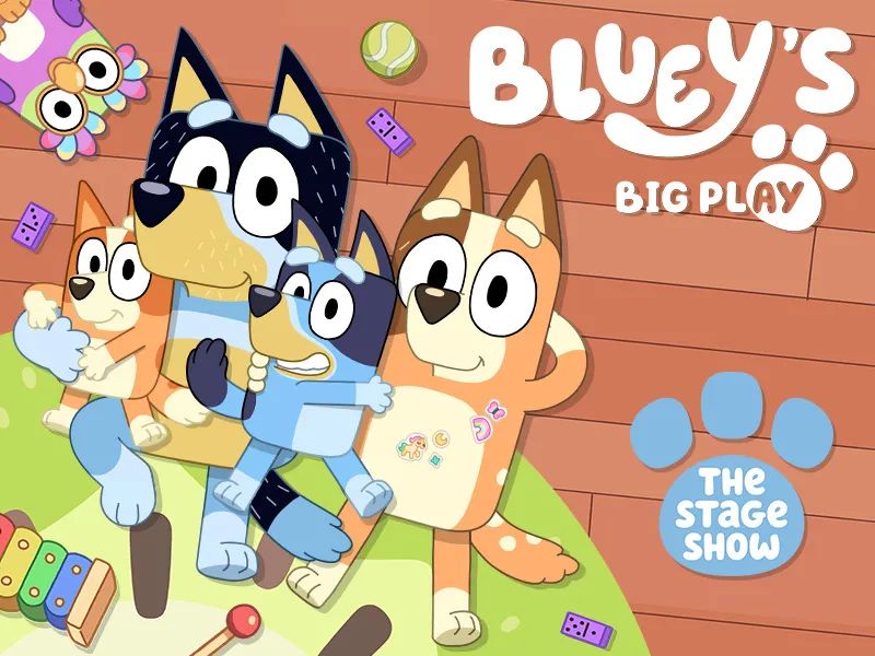 澳洲亲子益智动画《Bluey 布鲁伊》英文版1-3季（视频+音频） 中文版1-2季 EA32644