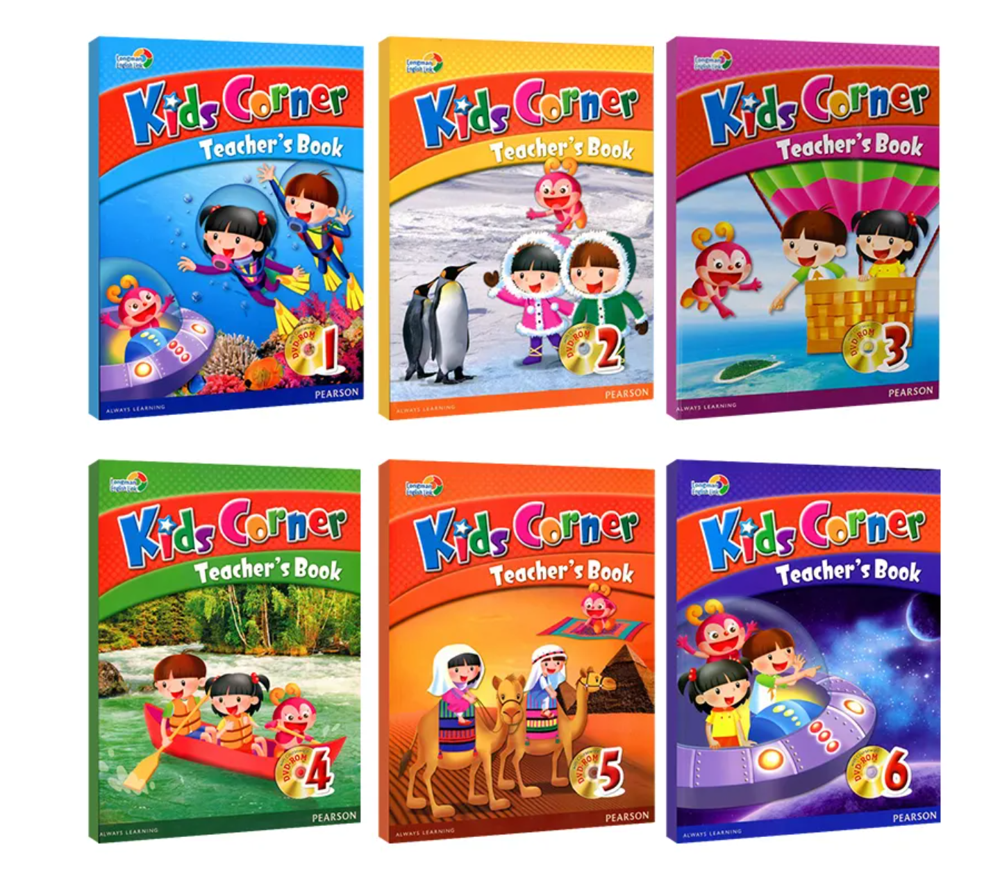 朗文英语直通车 Kids Corner 1-6级软件+教案下载   百度网盘 ET33080