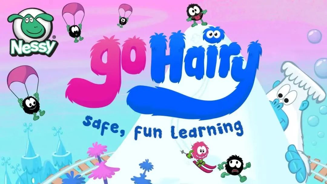 宝藏教学视频-Nessy与Go Hairy自然拼读动画，超形象易懂的英文拼读规则动画 百度网盘下载 EA33279