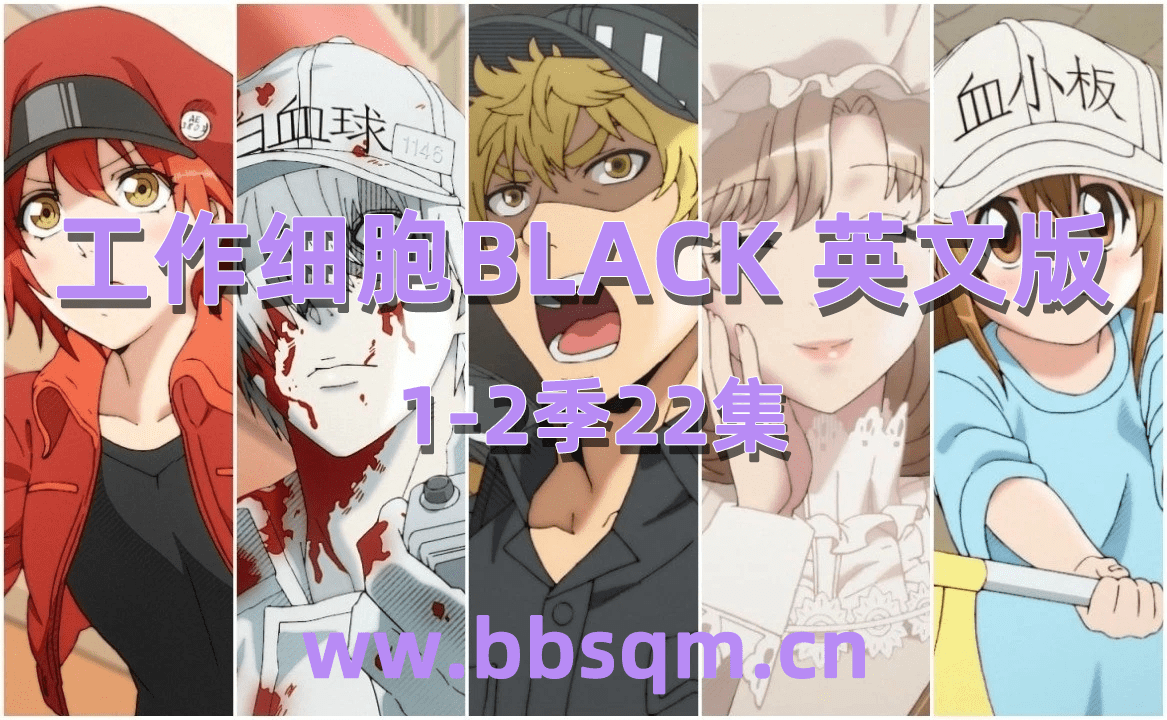 《工作细胞BLACK》[1-2季 22集][英音英字][1080P][MKV] 百度网盘下载 DE33567