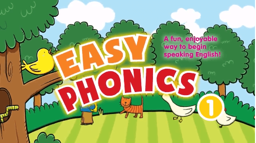 《Easy Phonics 》1-3阶段全套34节自然拼读外教视频课，带宝贝轻松学会自然拼读！ EC37100