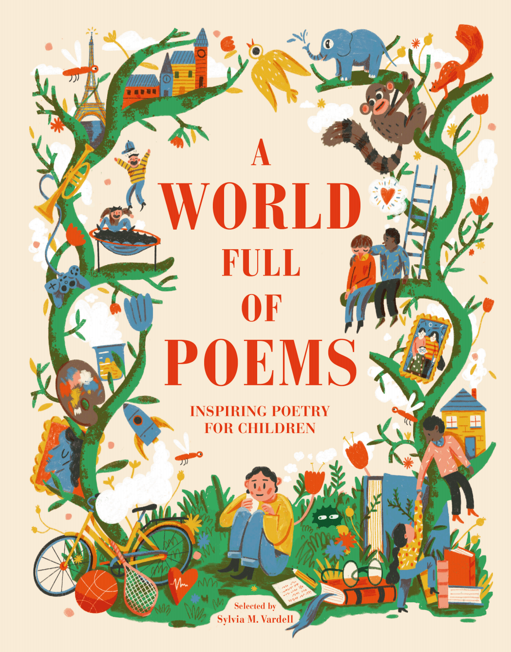 DK出版的童诗集 DK全球的诗句 英文原版《A World Full of Poems》，8大主题，187首英文诗+158首音频，儿童诗歌韵律启蒙认知 百度网盘下载 EP36927