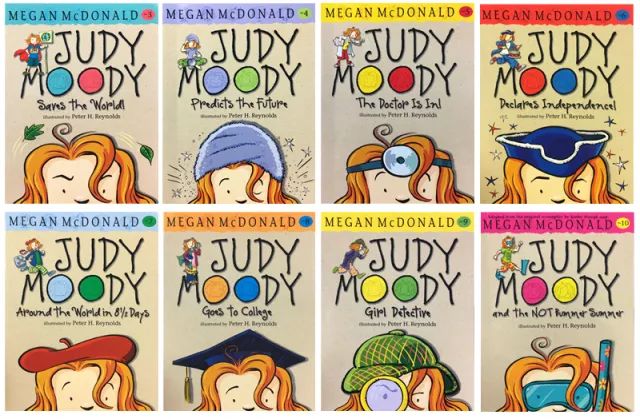 经典初章书：Judy Moody稀奇古怪小朱迪系列上新~幽默好读，16册全套！百度网盘下载 EB37521