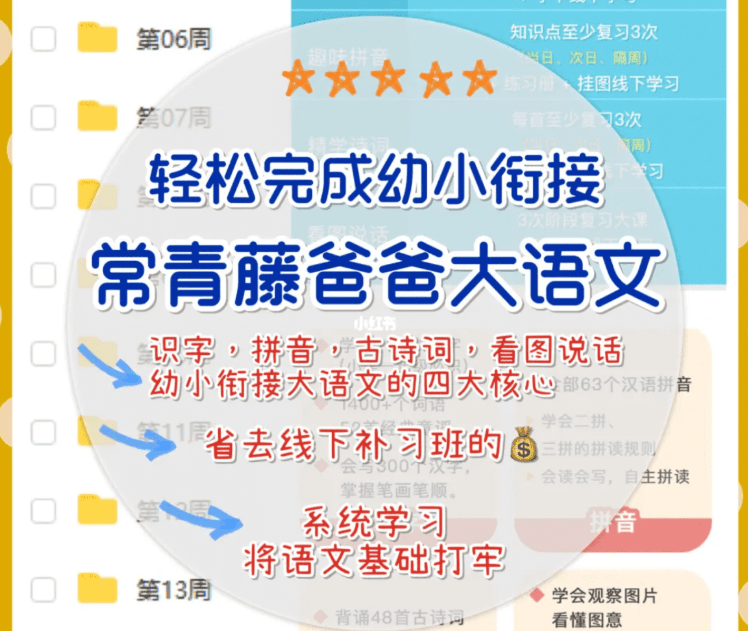 常青藤爸爸 幼小衔接大语文 百度网盘 LB38164