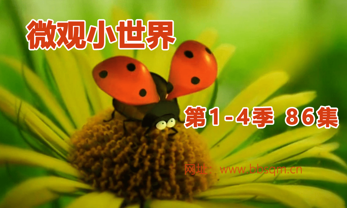 《微观小世界minuscule》1-4季86集昆虫动画记录片mkv视频 百度云网盘下载 EA38825