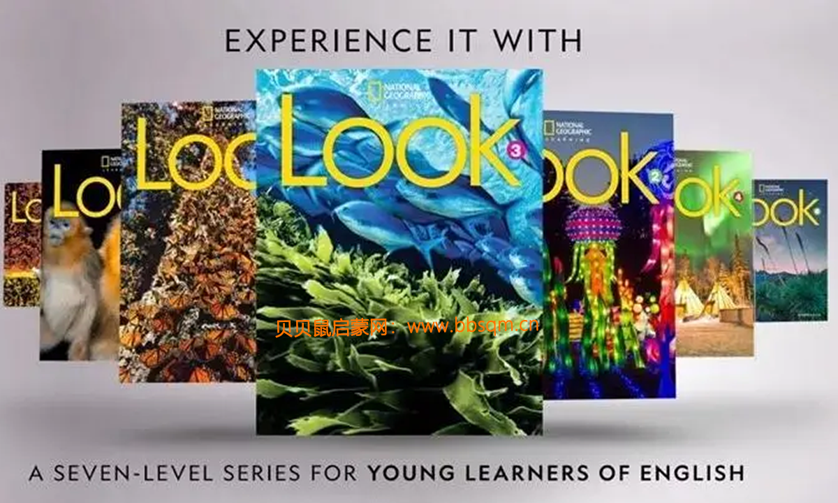 国家地理稀缺教材 Look 共7级别，100%对标剑桥少儿英语考试！百度网盘资源 ET40509