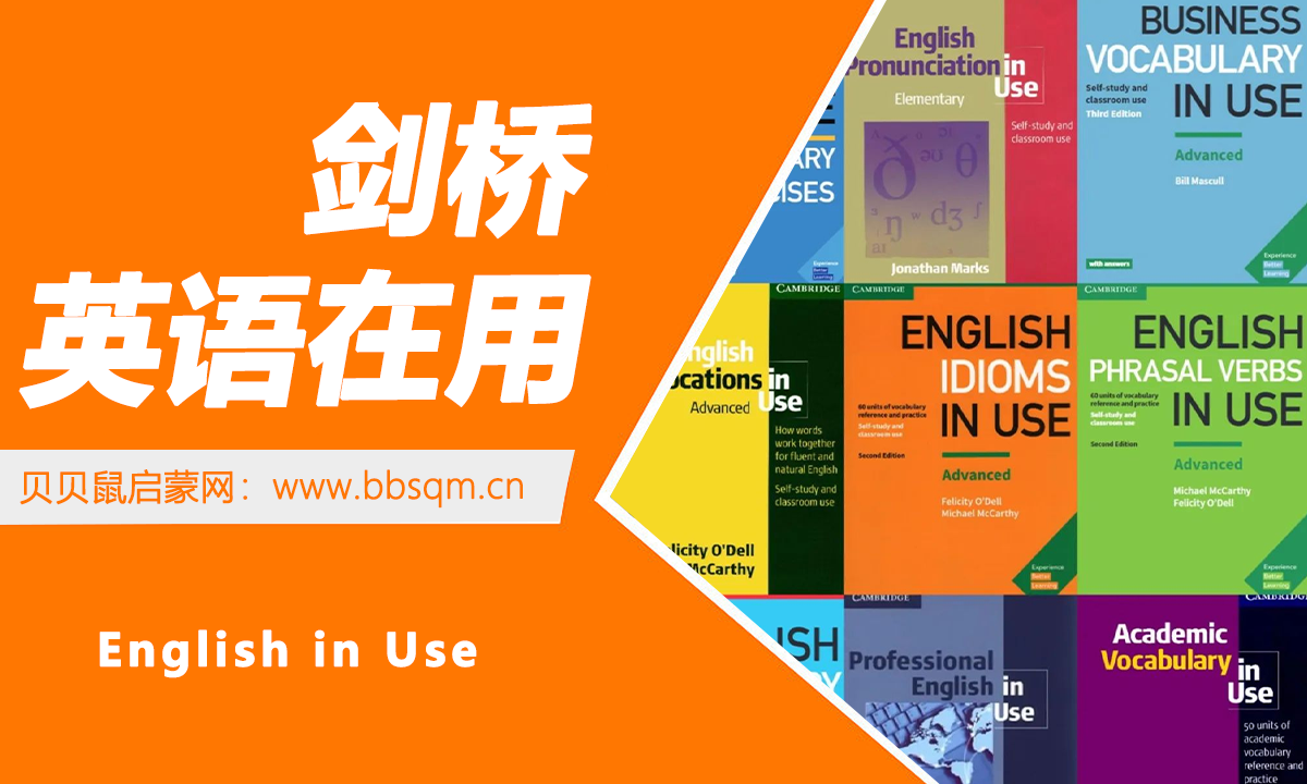 English in Use剑桥《英语在用》九大系列丛书电子档PDF+部分MP3 百度网盘资源 ET40648