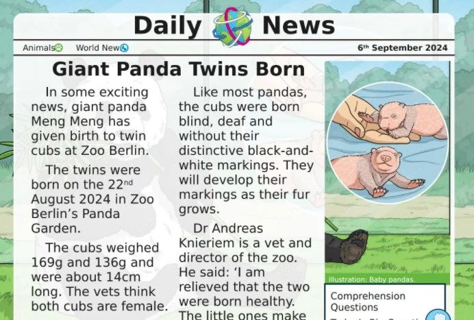 9 月更新 时文阅读|Daily News 读新闻提升阅读能力!老师都夸的英语阅读素材!