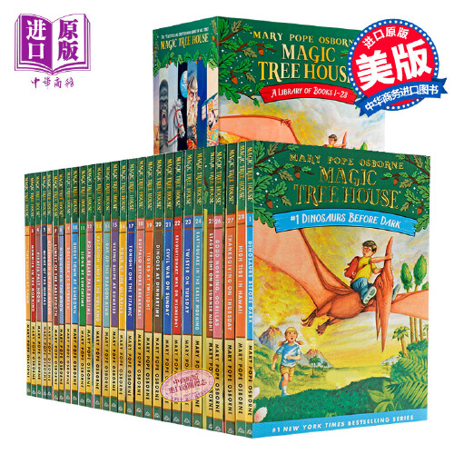 英文有声Magic Tree House神奇树屋1－48 pdf点读版有声绘本 免费下载 EB1253