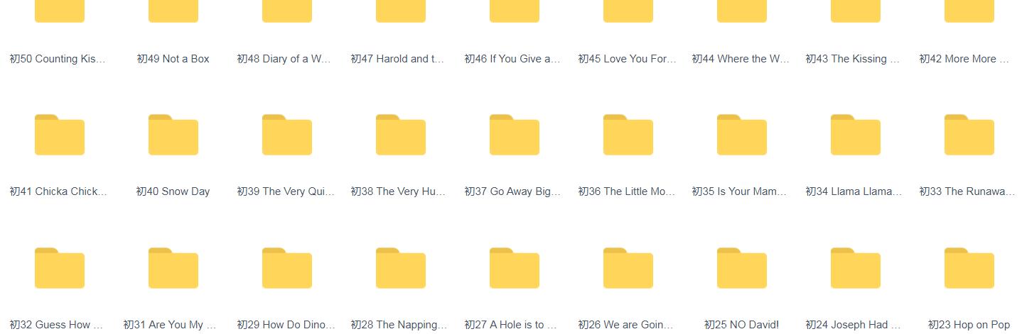 宝妈育儿必备 世界Top50英文绘本(Mp3+Pdf文档)少儿英语 启蒙英语 科学育儿 百度云盘下载-第2张-读英语绘本-贝贝鼠启蒙 宝妈育儿必备 世界Top50英文绘本(Mp3+Pdf文档)少儿英语 启蒙英语 科学育儿 百度云盘下载-第2张-读英语绘本