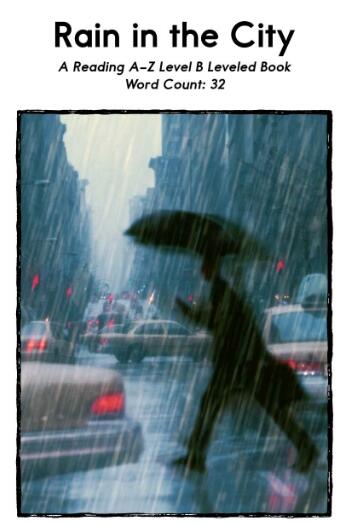 《Rain in the City》英语绘本pdf资源百度网盘下载