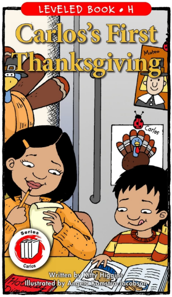 Carlos’s First Thanksgiving英语绘本电子档+音频百度网盘免费下载