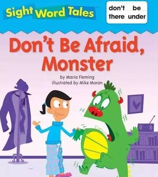 《Don’t Be Afraid, Monster》英文绘本pdf资源下载