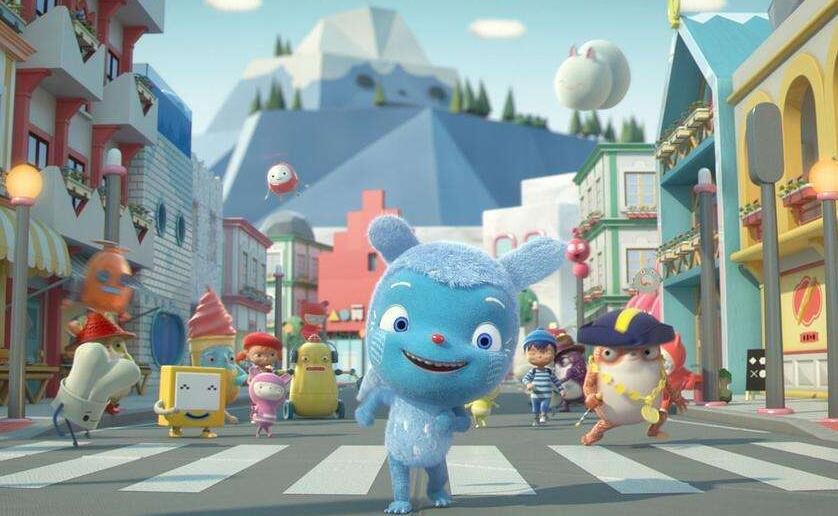 [英语发音 外挂英文字幕][1-2季]梅西去乐趣岛英文版全2季52集 高清动画+配套杂志OKIDO儿童杂志(2015-2019) 百度云下载 EA1532