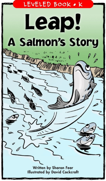 Leap! A Salmon’s Story英语绘本PDF+音频百度网盘免费下载