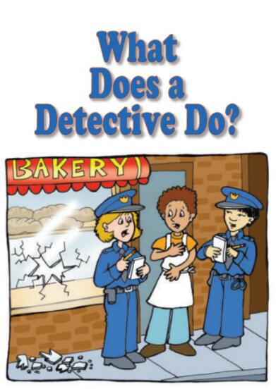 What Does a Detective Do英语绘本翻译及pdf资源下载