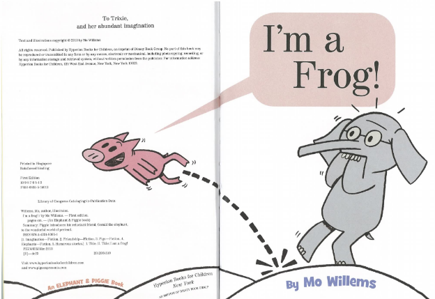 小猪小象英文绘本I’m a frog MP3+PDF资源免费下载