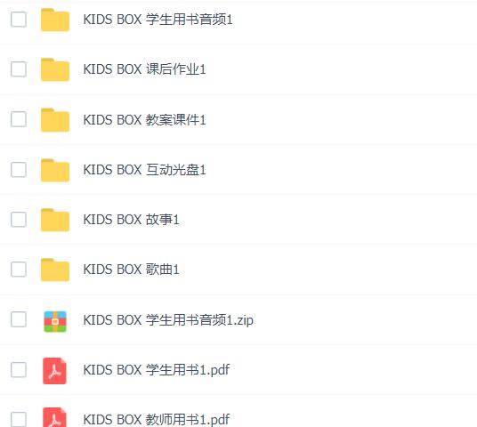 剑桥国际少儿英语Kid’s Box 全套资源 1-6级 视频+音频+练习册+学生用书+教师用书 百度网盘下载-第3张-教英语教材-贝贝鼠启蒙 剑桥国际少儿英语Kid’s Box 全套资源 1-6级 视频+音频+练习册+学生用书+教师用书 百度网盘下载-第3张-教英语教材