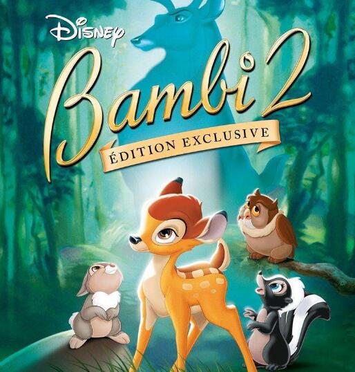 小鹿斑比2英文版电影1080P超清完整版 带英文字幕 百度网盘下载