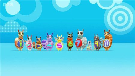 【1-3季】BBC数学启蒙动画片《数字虫The Numtums》全3季77集高清 外挂英文字幕 视频