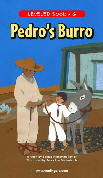 Pedro’s Burro英语绘本PDF+音频资源免费下载