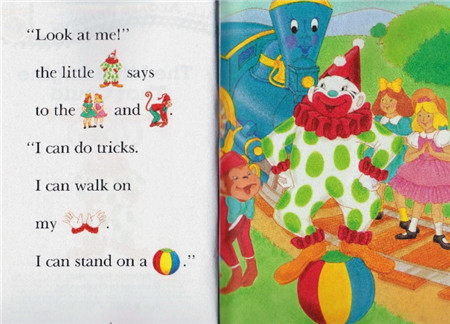 勇敢的小火车头英语绘本