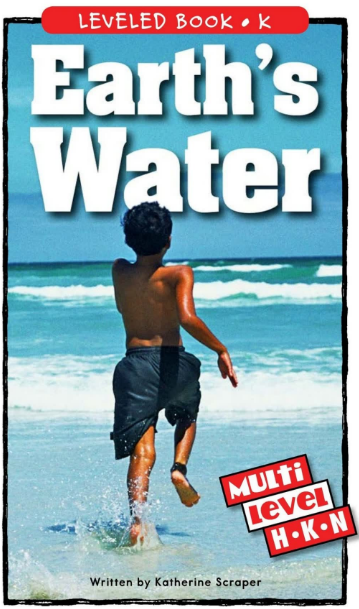 Earth’s Water英语绘本PDF+音频百度网盘免费下载