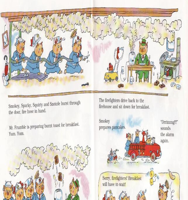 The Firefighters’Busy Day英文绘本pdf资源下载