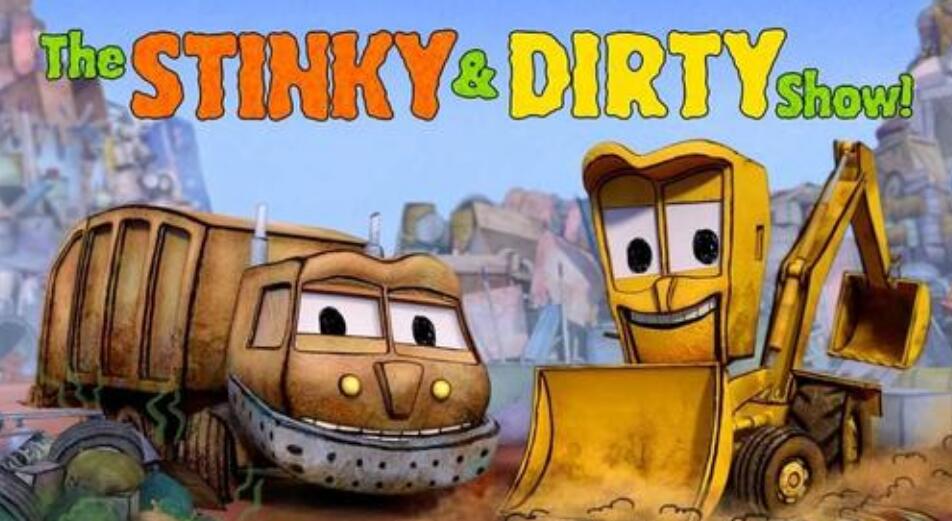 【1-2季】The Stinky & Dirty Show 臭臭和脏脏1080P超清动画片 百度云下载