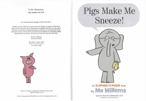 小猪小象英文绘本Pigs Make Me Sneeze MP3+PDF资源免费下载