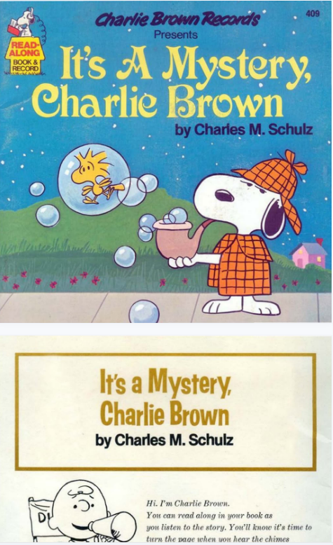 It’s A Mystery, Charlie Brown英文绘本电子档+音频资源免费下载