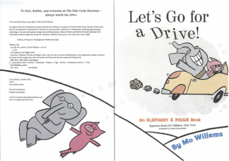 小猪小象英文绘本Let’s go for a drive MP3+PDF资源免费下载